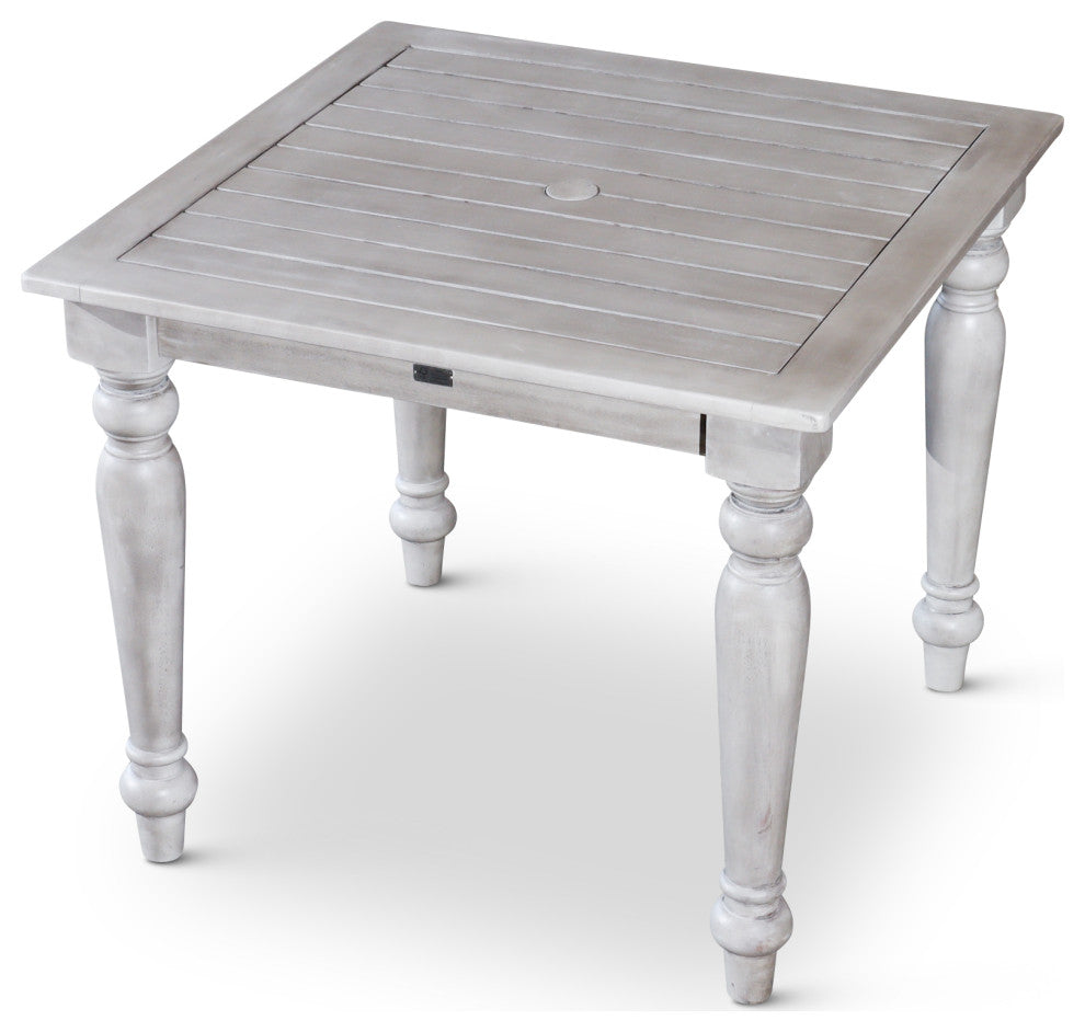 DTY Outdoor Living Castlewood Canyon Dining Set, Square Dining Table