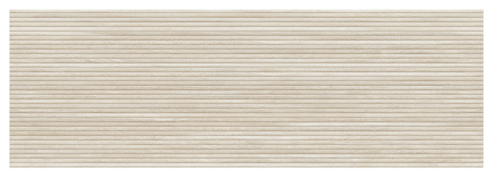 Larchwood Maple Fluted Ceramic Wall Tile