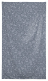 Autumn Pumpkins On Blue 2 58"x102" Tablecloth