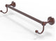 Sag Harbor 24" Towel Bar with Integrated Hooks, Antique Copper