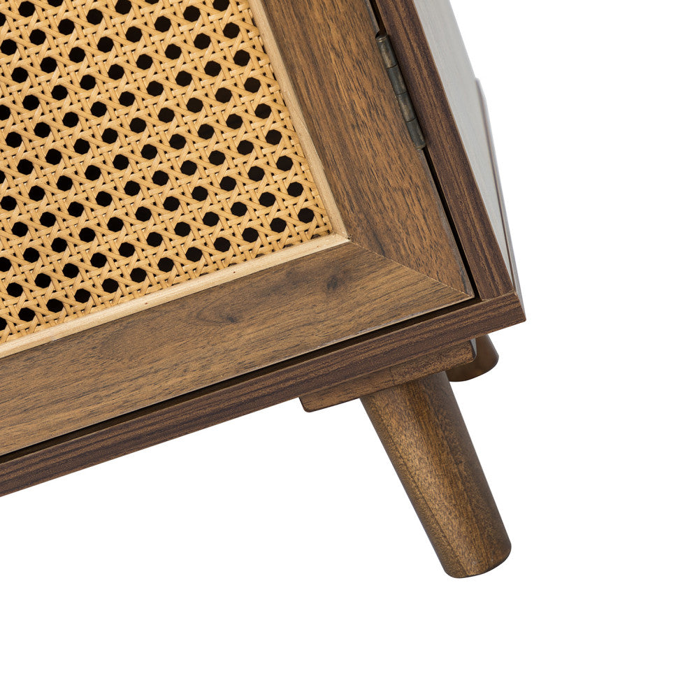 3-Door Accent Cabinet, Espresso