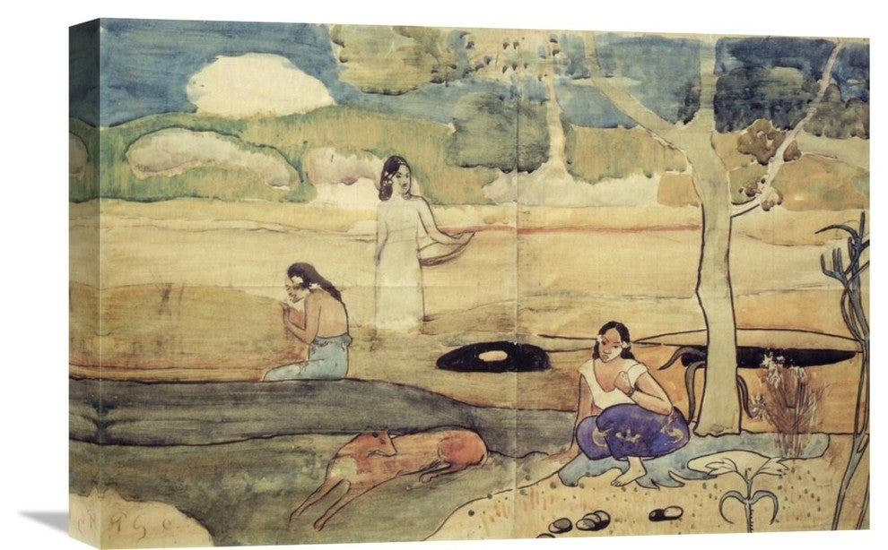 "Tahitian Scene" Artwork