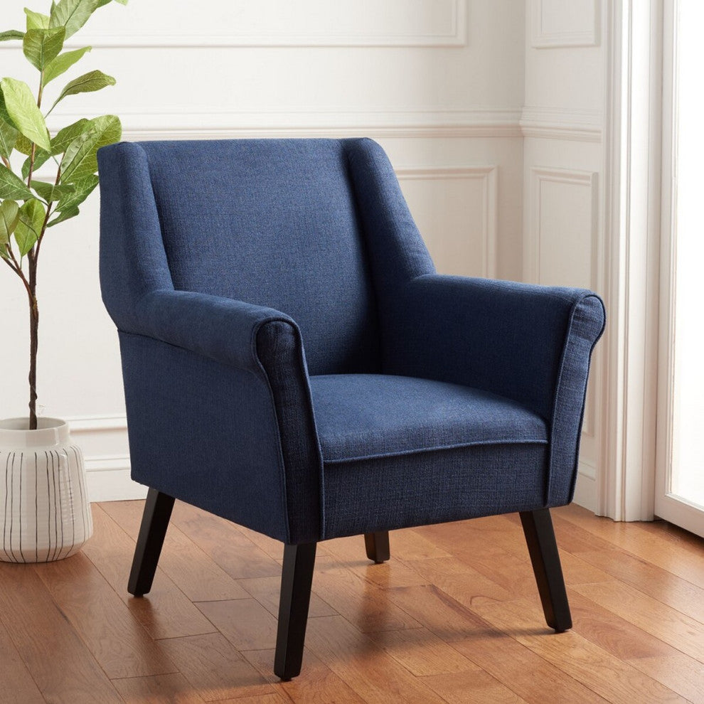 Safavieh Videl Accent Chair, Navy