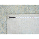Gray, Tabriz Design, Wool and Silk Jacquard Hand Loomed Runner Rug, 2'7"x12'0"