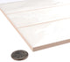 Kings Tradition Brick Porcelain Wall Tile Sample, White