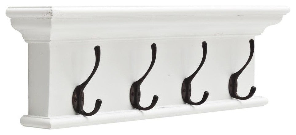 D160 4-Hook Coat Rack