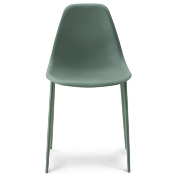 Poly and Bark Isla Chair, Pistachio Green, Set of 2