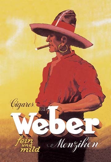 Weber Cigars- Paper Poster 20" x 30"