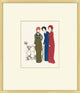 Nouveau Fashion Illustration 7, Giclee Reproduction Artwork