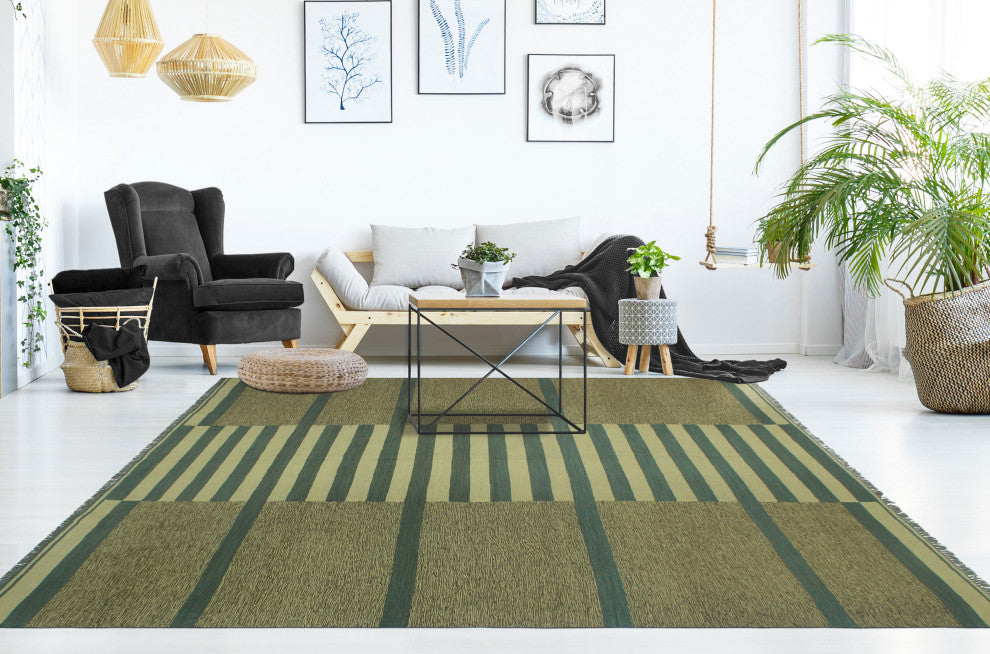 Winchester Kilim Alejandr Brown/Ivory Rug, 8'2x9'9