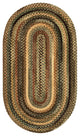Capel Eaton Green 0442_200 Braided Rugs - 7' X 9' Oval