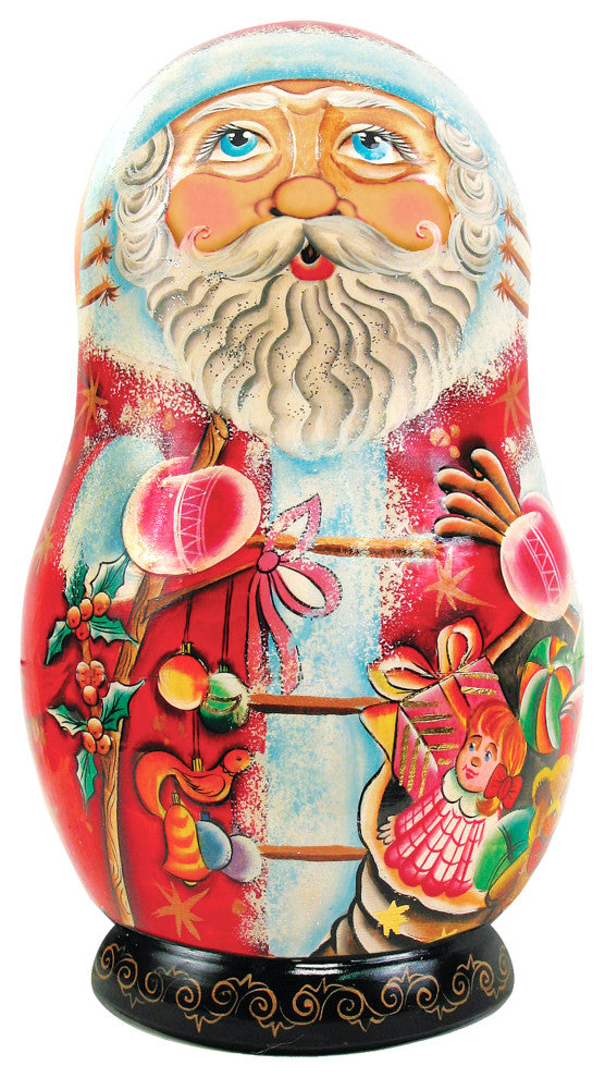 Santa Matreshka Doll Ornament