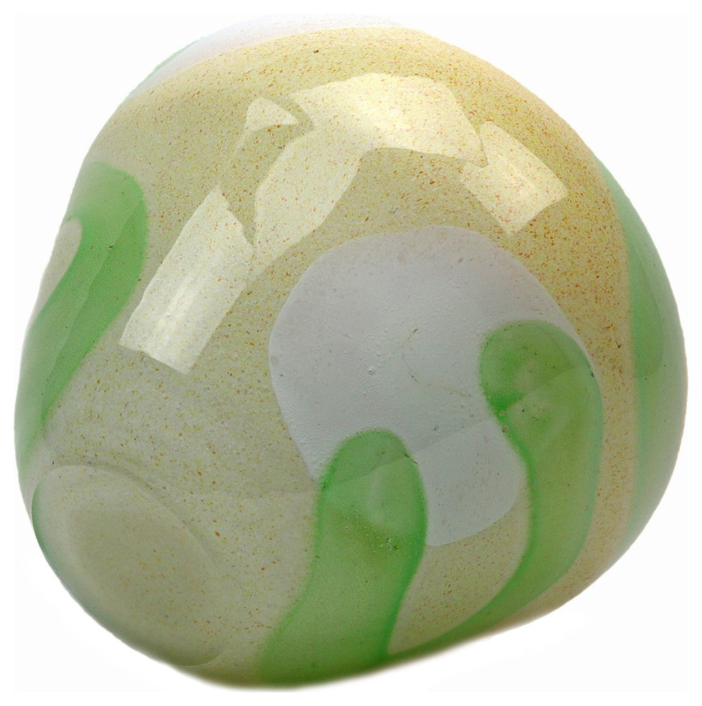 Capri Vase Yellow Green Opal