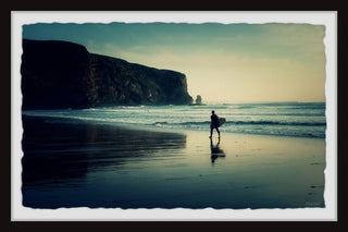 "Surf It Out" Framed Painting Print, 30x20