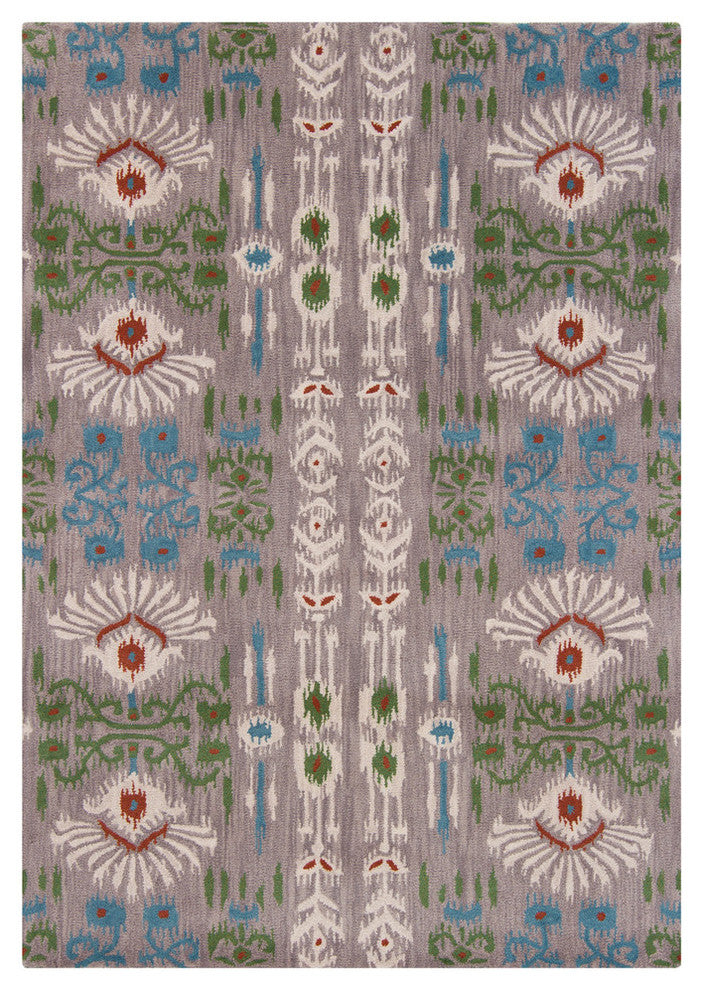 Lina Contemporary Area Rug, 5'x7'