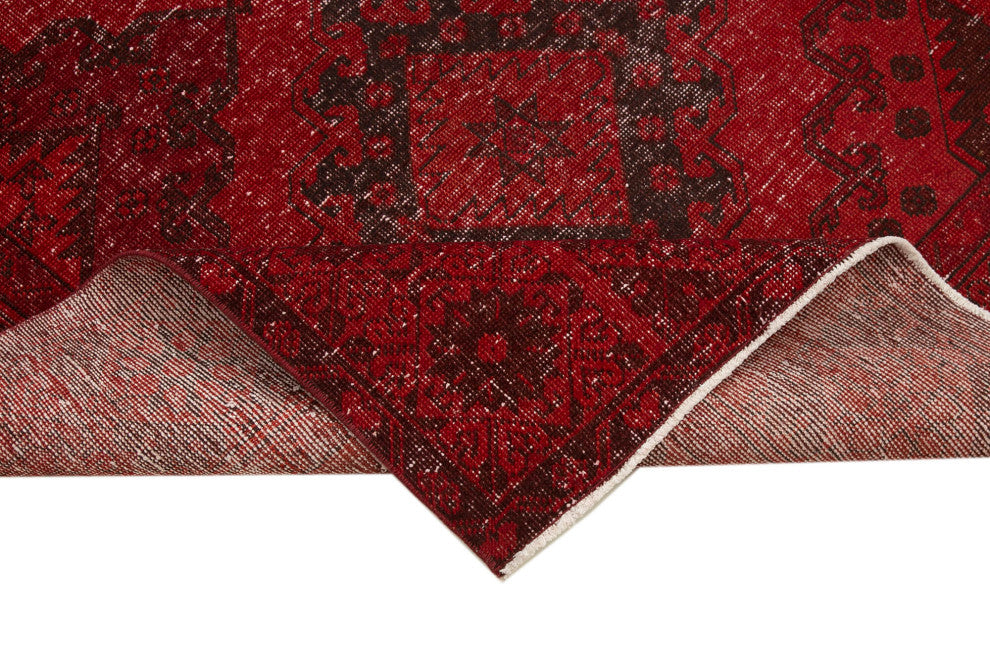 Rug N Carpet - Handmade Turkish 4' 9" x 12' 8" Unique Runner Rug