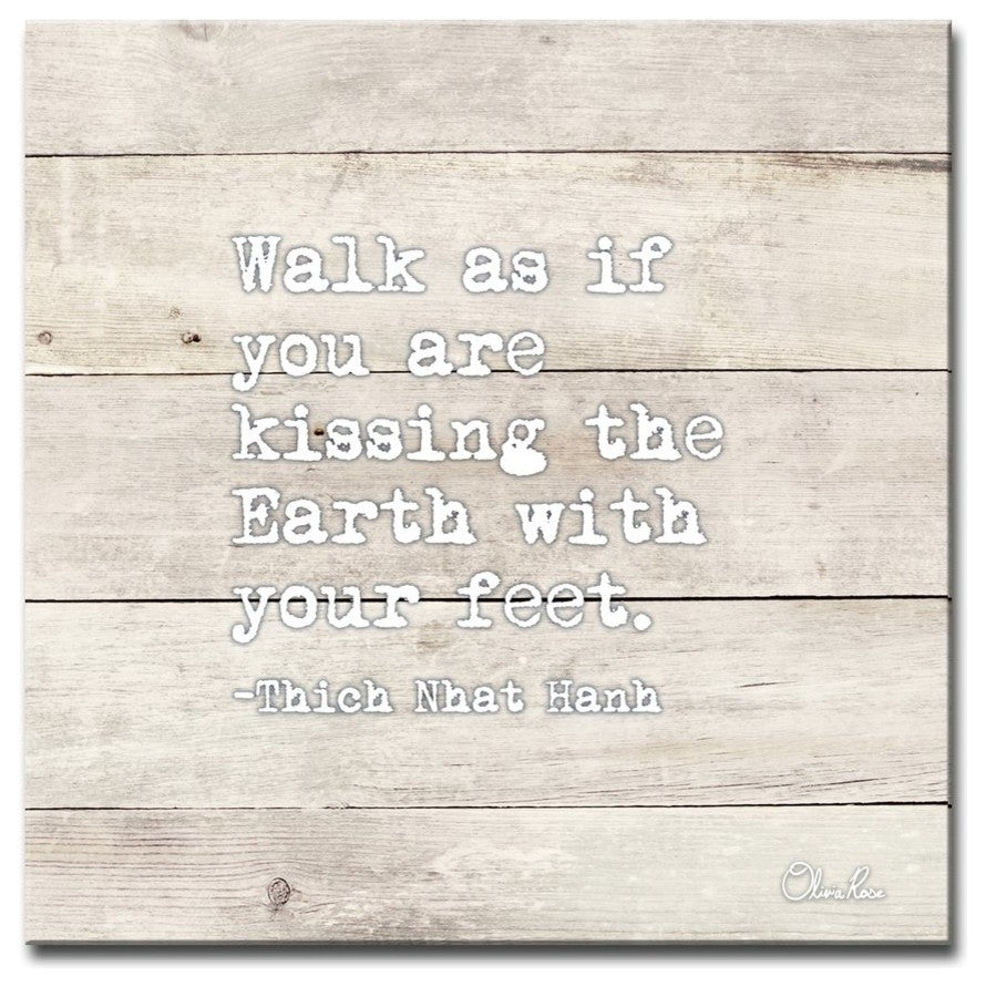 Walk'' Inspirational Canvas Art by Olivia Rose