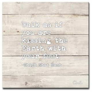 Walk' Inspirational Canvas Art by Olivia Rose