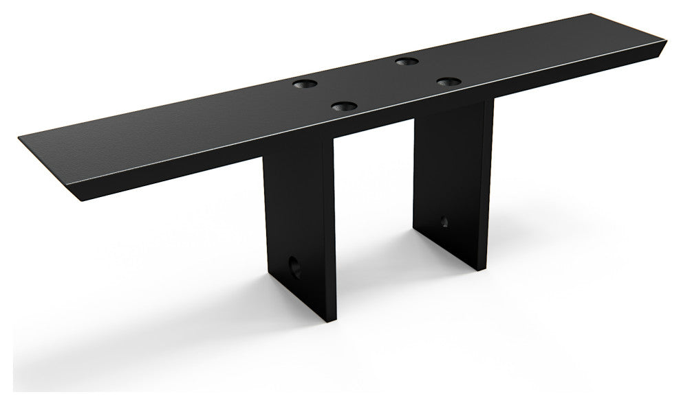 Hidden Center Mount Countertop Bracket - Double-Sided Knee Wall Support 40" | Fi