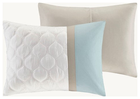 510 Design Shawnee 8 Piece Comforter Set, Seafoam, King