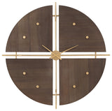 Uttermost Walnut Elegance Wall Clock