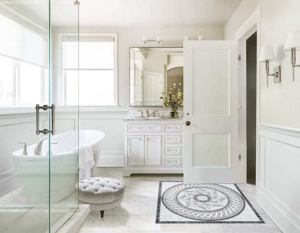 48"x48" Center Piece Porcelain Medallion