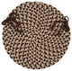 Colonial Mills Chair Pad Burmingham Brick Brown Chair Pad