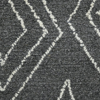 Berlin Oxbow Area Rug, Dark Gray, 2' x 3', Geometric