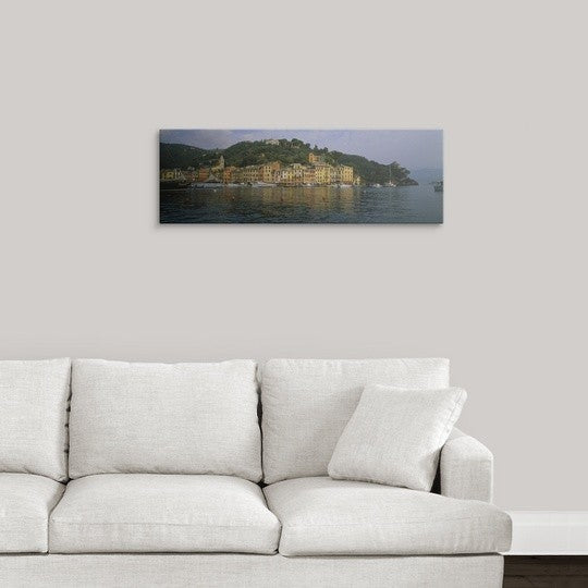 "Portofino Italy" Canvas Art, 36"x12"x1.25"