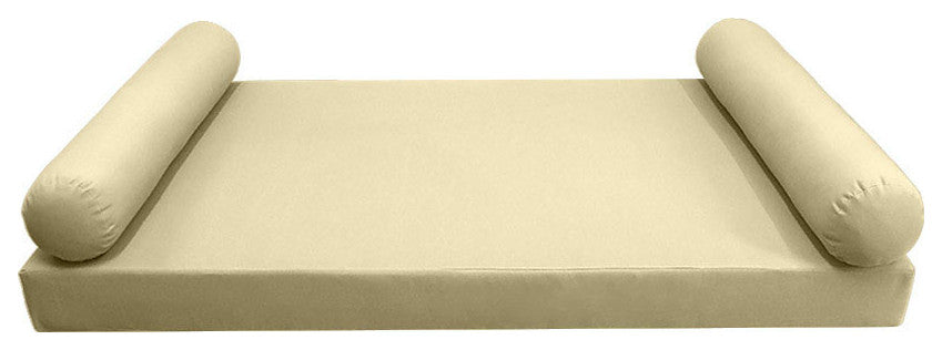 Style5 Full Knife Edge Outdoor Mattress Bolster Slip Cover COMPLETE SET AD103