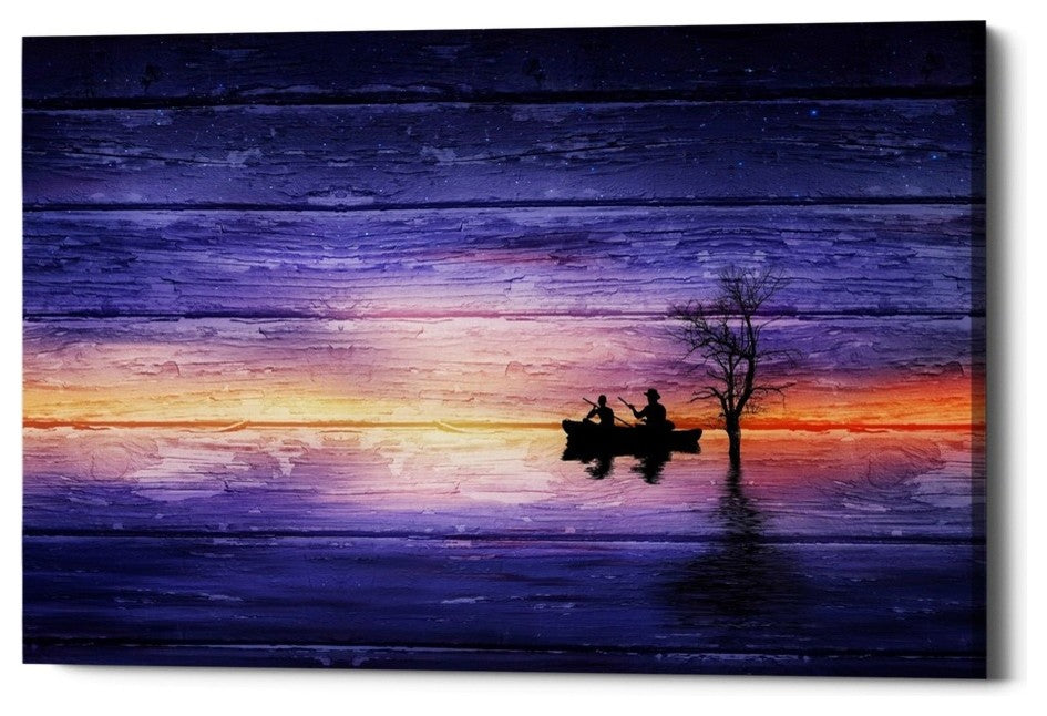 Epic Graffiti "Wood Series: Cruise" Giclee Canvas Wall Art, 26"x40"