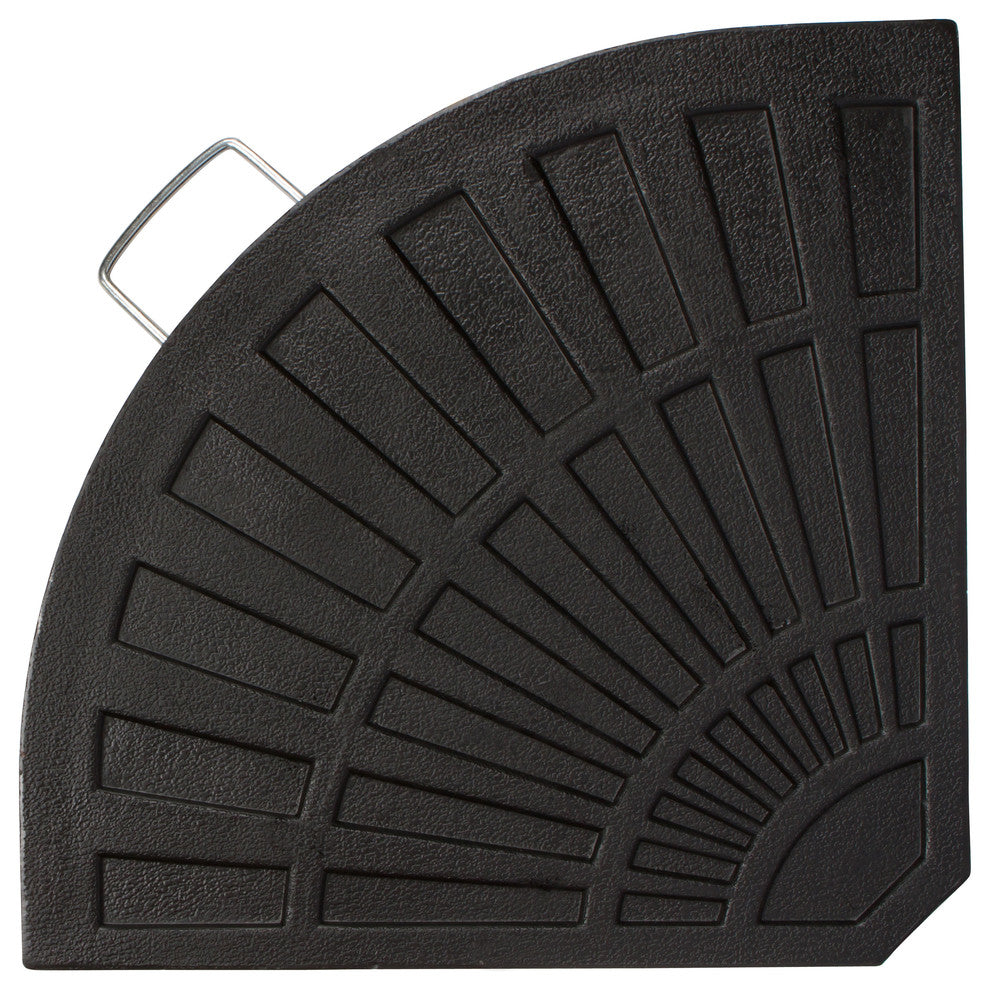 Resin Umbrella Base Weight for Offset Umbrella, 26lbs, Single Set