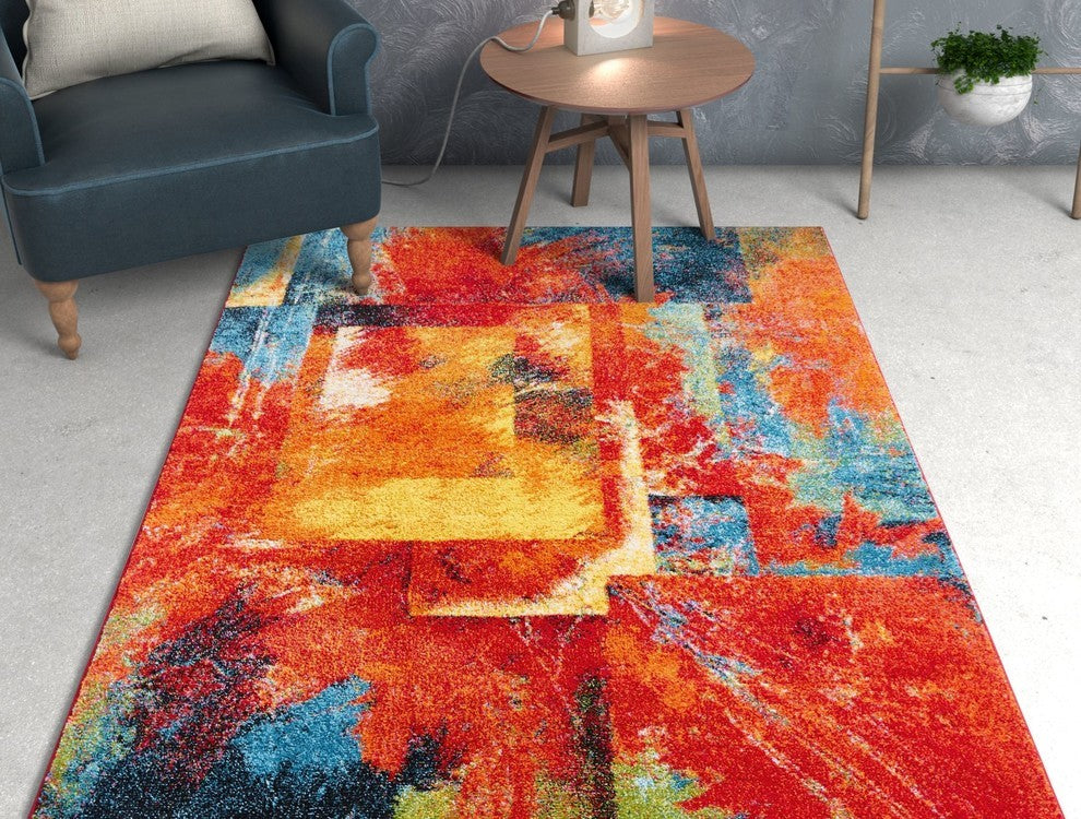 Well Woven Viva Destiny Modern Abstract Area Rug VI170, 7''10"x9''10"
