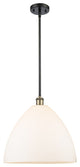 Innovations 516-1S-BAB-GBD-161 1-Light Pendant, Black Antique Brass