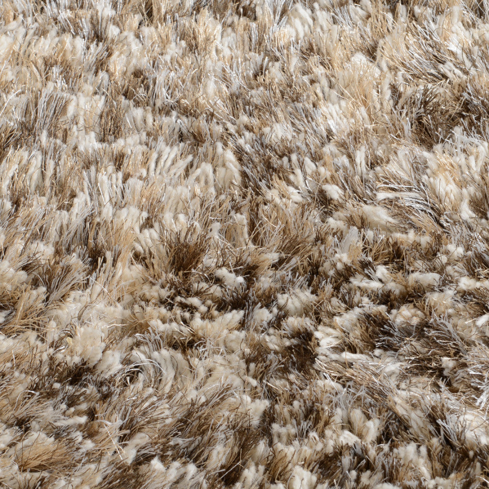 Classic Home The Ritz Shag Sand Rug, 8'x10'