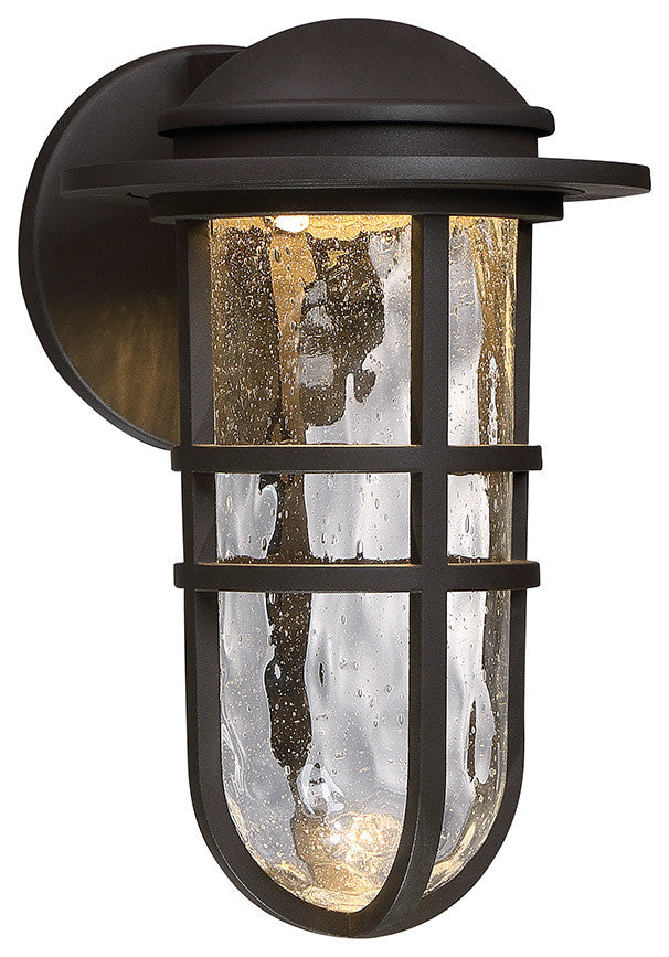 WAC Lighting Steampunk 13" LED Outdoor Wall Light in Bronze