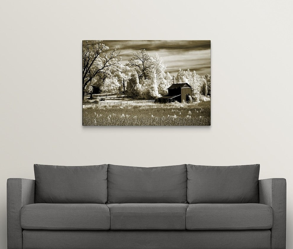 Route 96 Wrapped Canvas Art Print, 48"x32"x1.5"