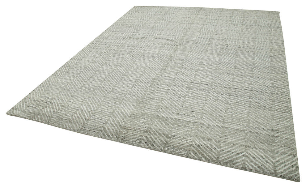 Rug N Carpet - Handmade Unique 7' 10'' x 10' 0'' Moroccan Area Rug