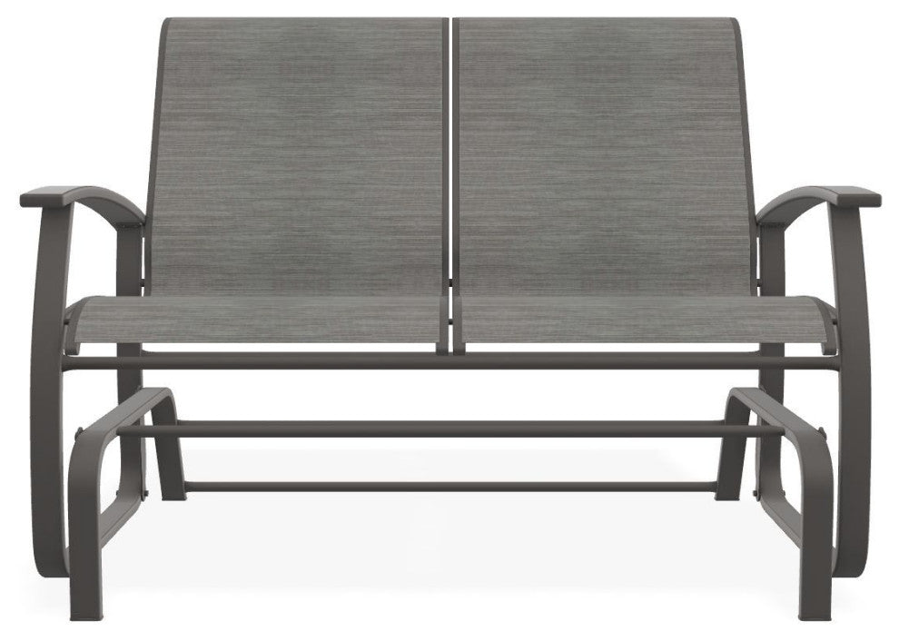 Belle Isle Sling 2-Seat Glider, Sicily/Warm Gray