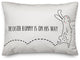Easter Bunny is on his Way 14x20 Lumbar Pillow
