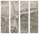 3"x12" Upscale Designs Custom Glass Wall Tile, Set of 32