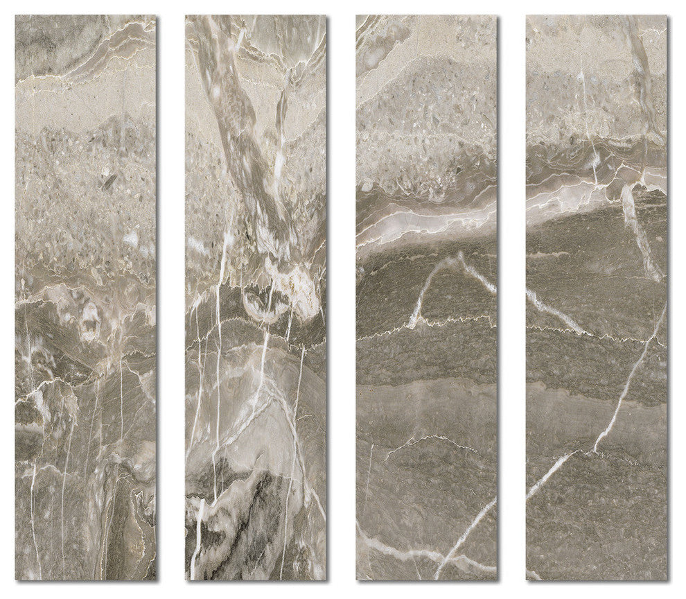 3"x12" Upscale Designs Custom Glass Wall Tile, Set of 32