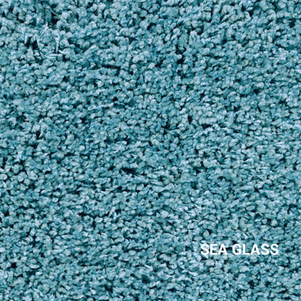 Carolina Shag Indoor Area Rug Carpet Collection, Seaglass, 4x6