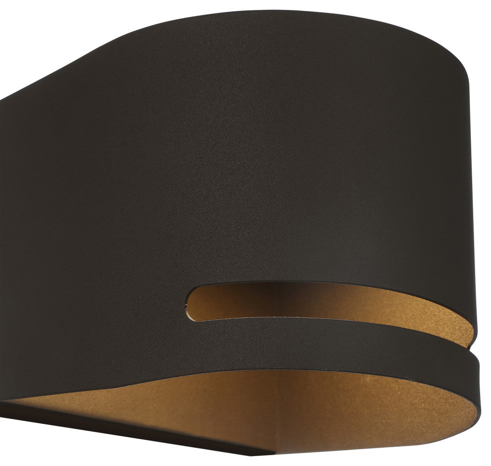 Vivre Outdoor LED Wall Mount, Bronze