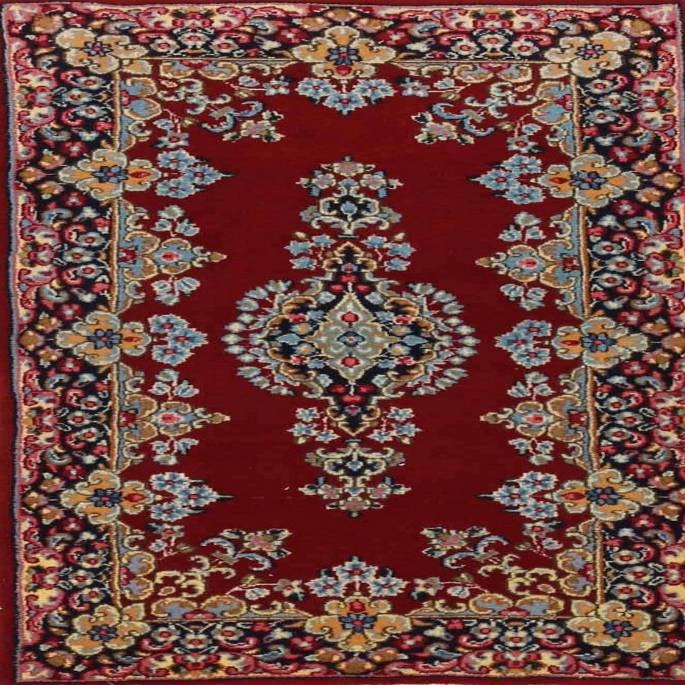 Ahgly Company Indoor Square Traditional Area Rugs, 7' Square