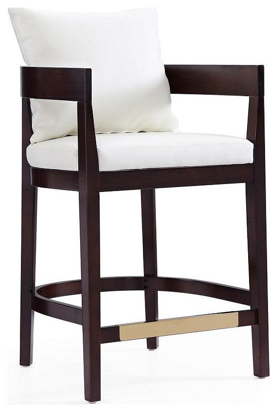 Manhattan Comfort Ritz Counter Stool, Set of 3
