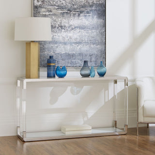 Modus Jasper Console Table in White