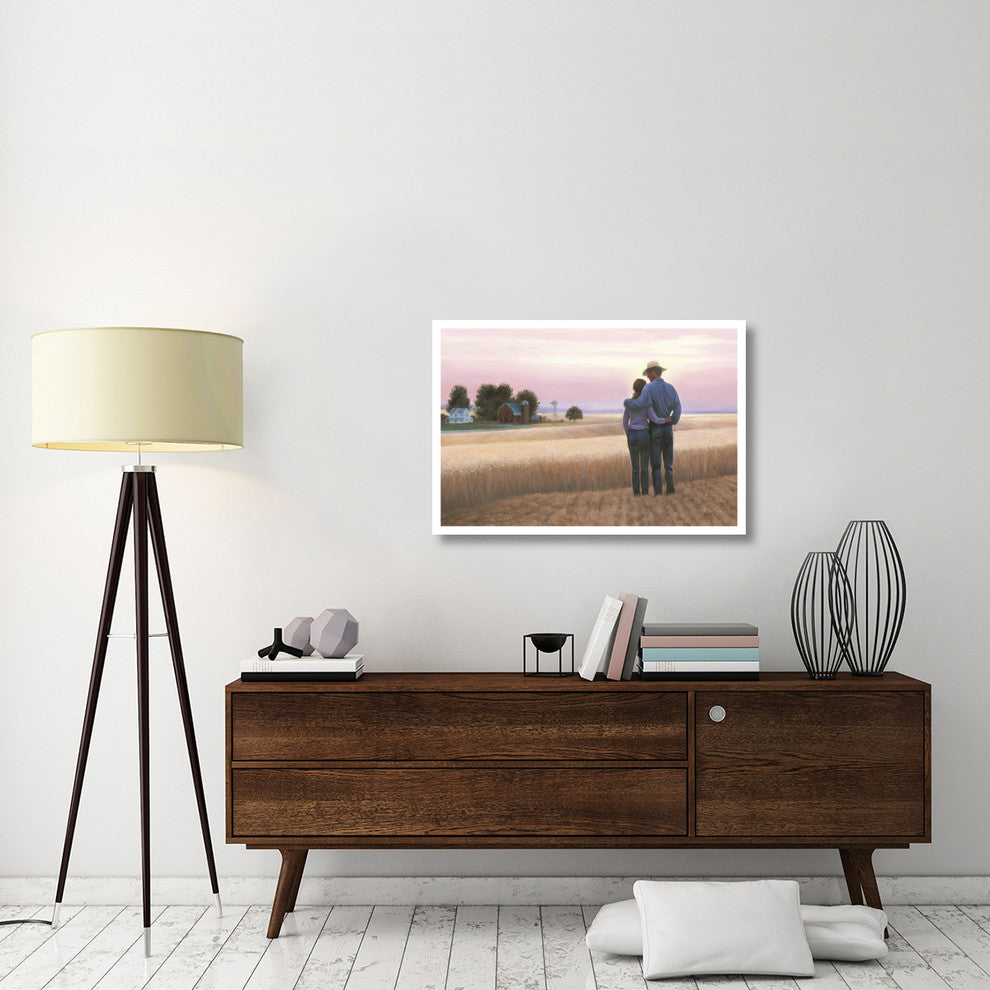 "Family Farm" Digital Paper Print by James Wiens, 38"x26"