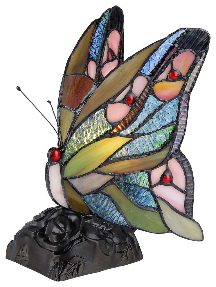 Jacy 6 1-Light Butterfly Accent Table Lamp