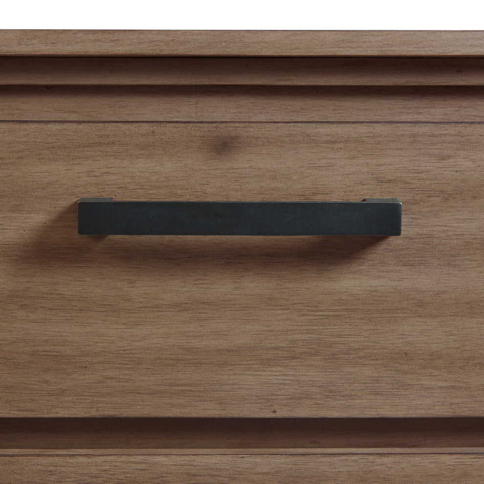 Picket House Jaxon 2 Drawer Nightstand, Gray